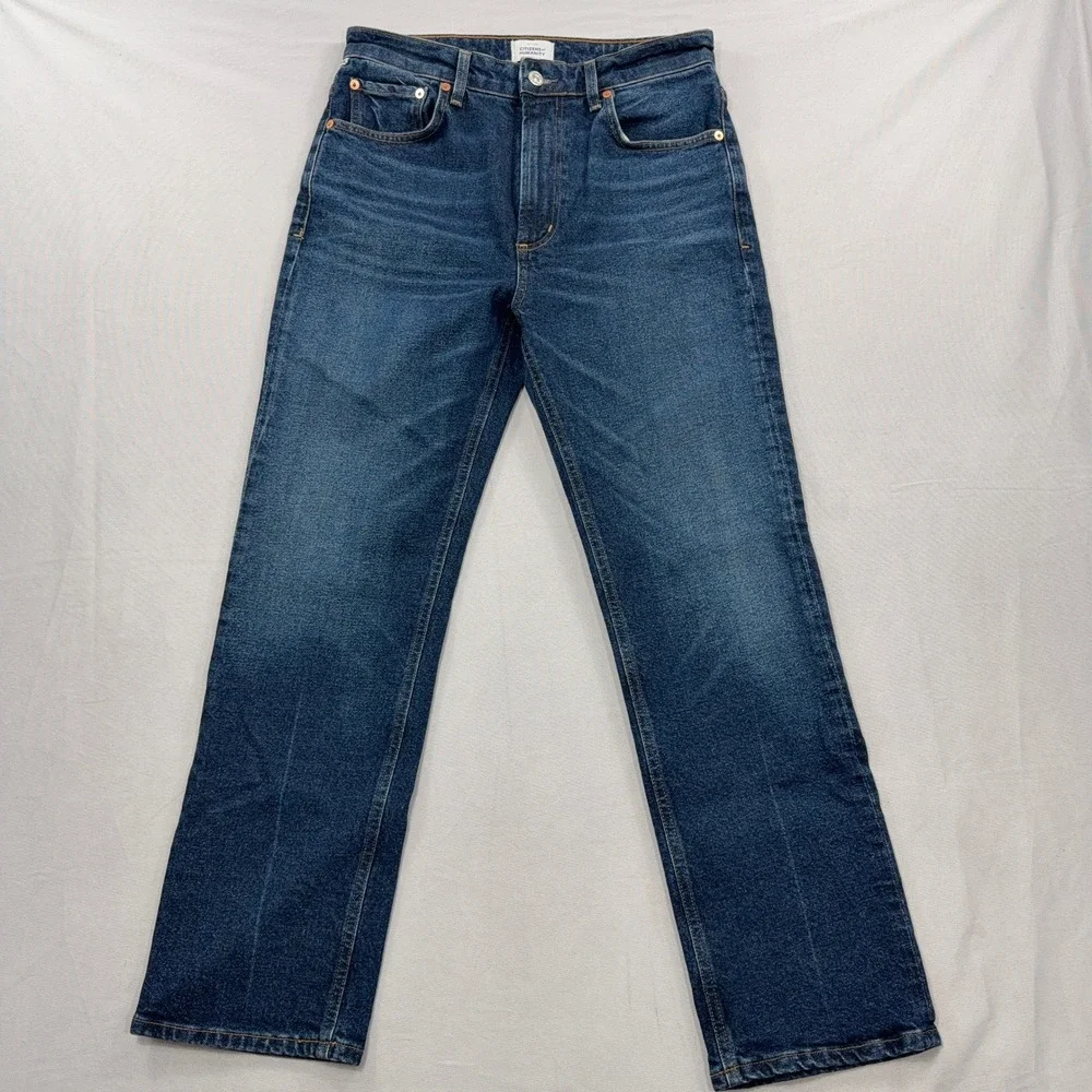 Citizens of Humanity Jeans Zurie High Rise Straight Blue Women 28